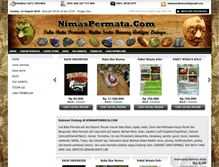 Tablet Screenshot of nimaspermata.com